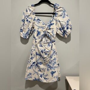 H&M mini linen dress